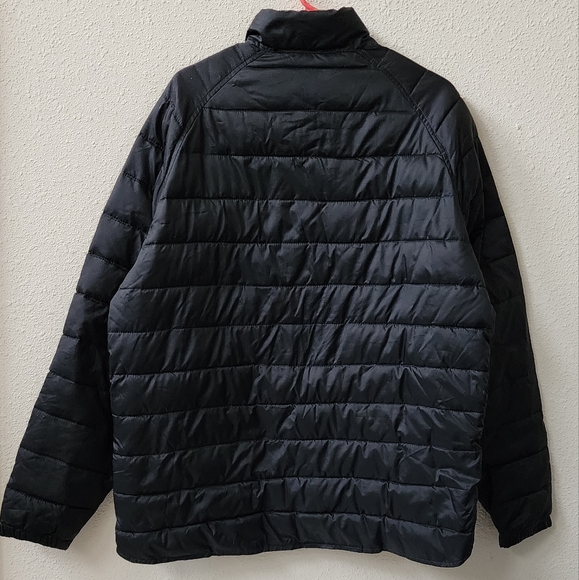 Woolrich puffer jacket mens large black wool insulated casual - Picture 2 of 9